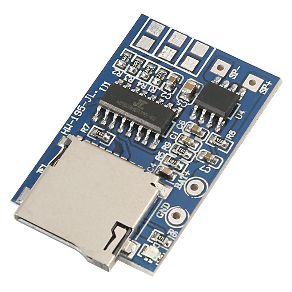 GPD2846A TF карта MP3 декодер плата 2 Вт модуль усилителя для Arduino GM питания|Интегральные