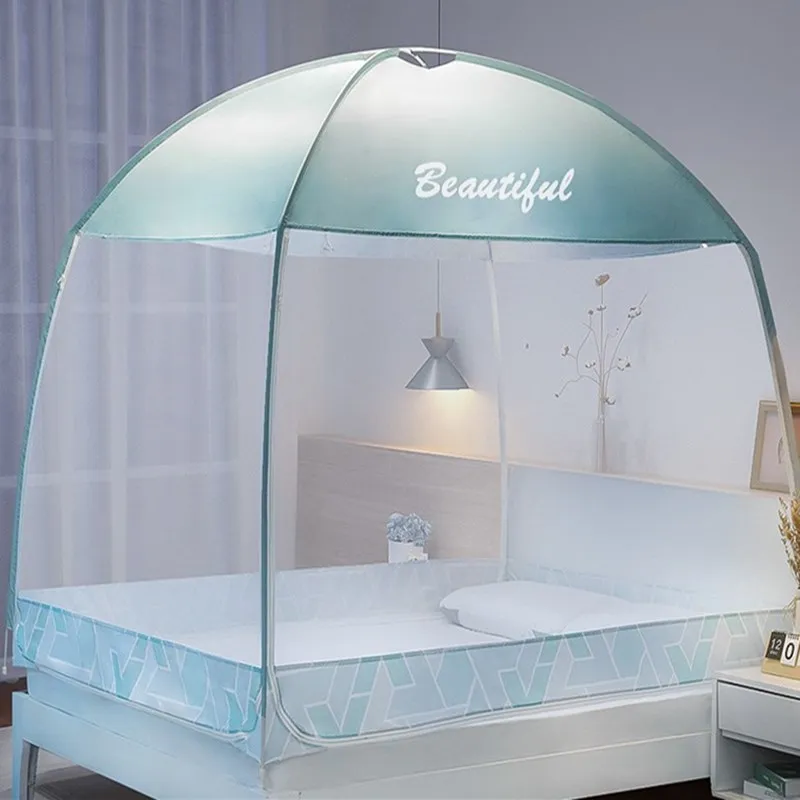 2 стиля монгольская юрта москитная сетка Складная Москитная занавеска для