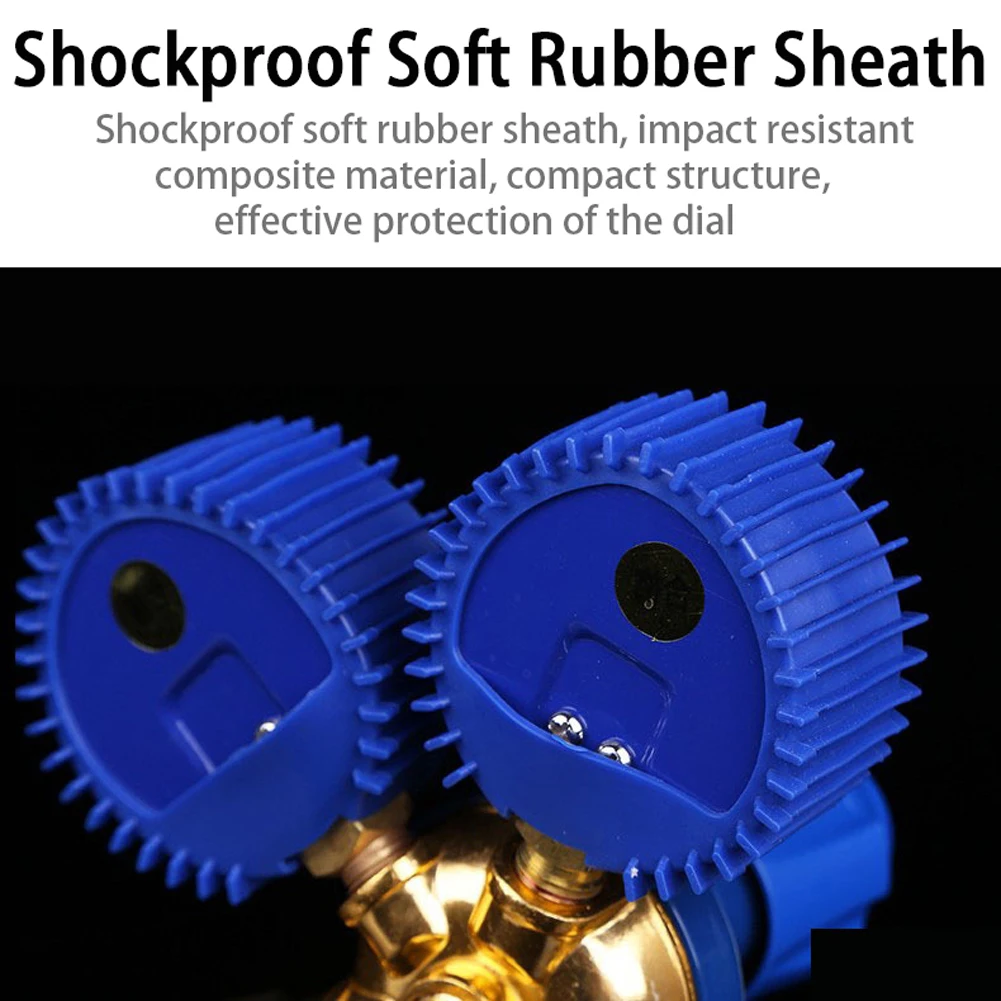 

Shockproof Oxygen Acetylene Meter Pressure Relief Meter Gas Bottle Valve Argon Gauge Acetylene Pressure Regulator