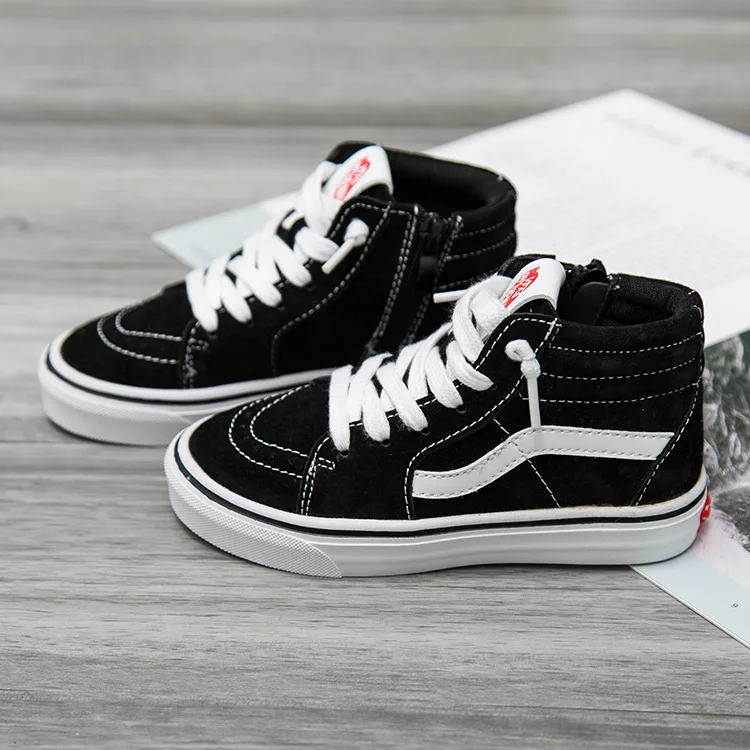 Детская кожаная обувь Новинка осени 2018 спортивная для мальчиков дикая Корейская