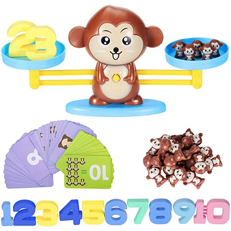 

CoolToys Monkey Balance Cool Math Game for Girls & Boys | Fun, Educational Children's Gift & Kids Toy STEM Learning Ages 3+