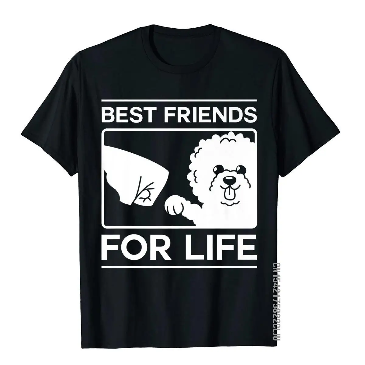 Лучшие друзья для жизни бишон фризе собака Владелец Рождественский подарок