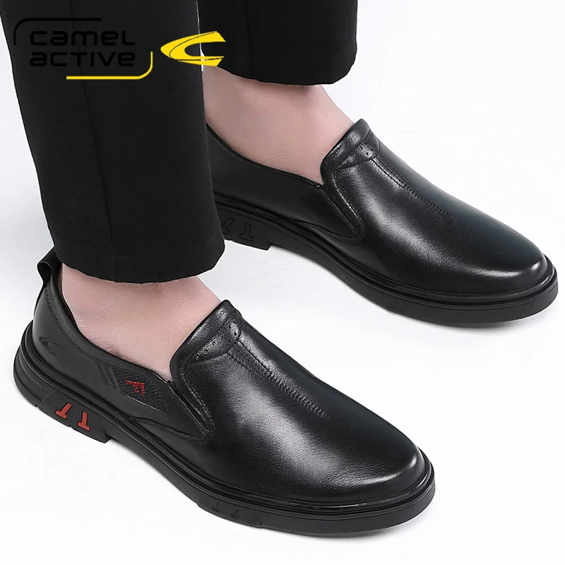 Мужская обувь Camel Active из натуральной кожи кожаные мягкие нескользящие резиновые