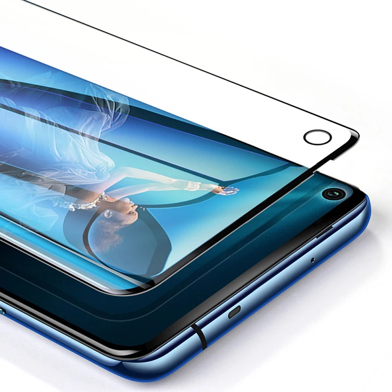 Закаленное стекло Hacrin для Huawei Honor 20 3D полноэкранная Защитная пленка с