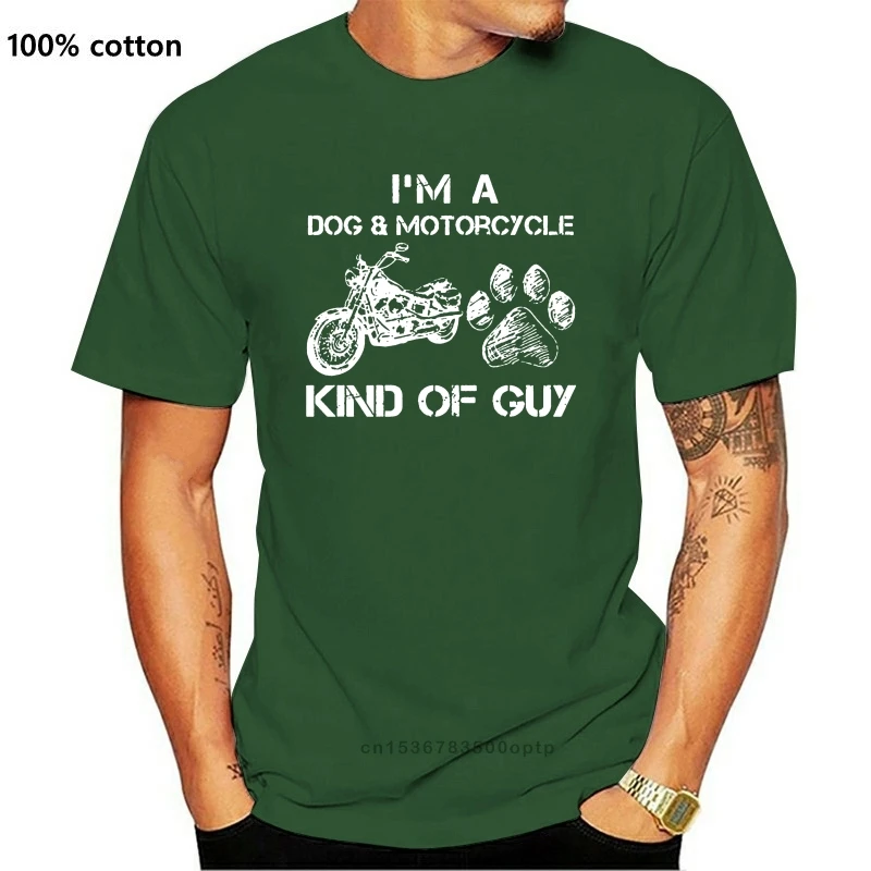 

IM A Dog And Motorcycle Kind Of Guy T-Shirt