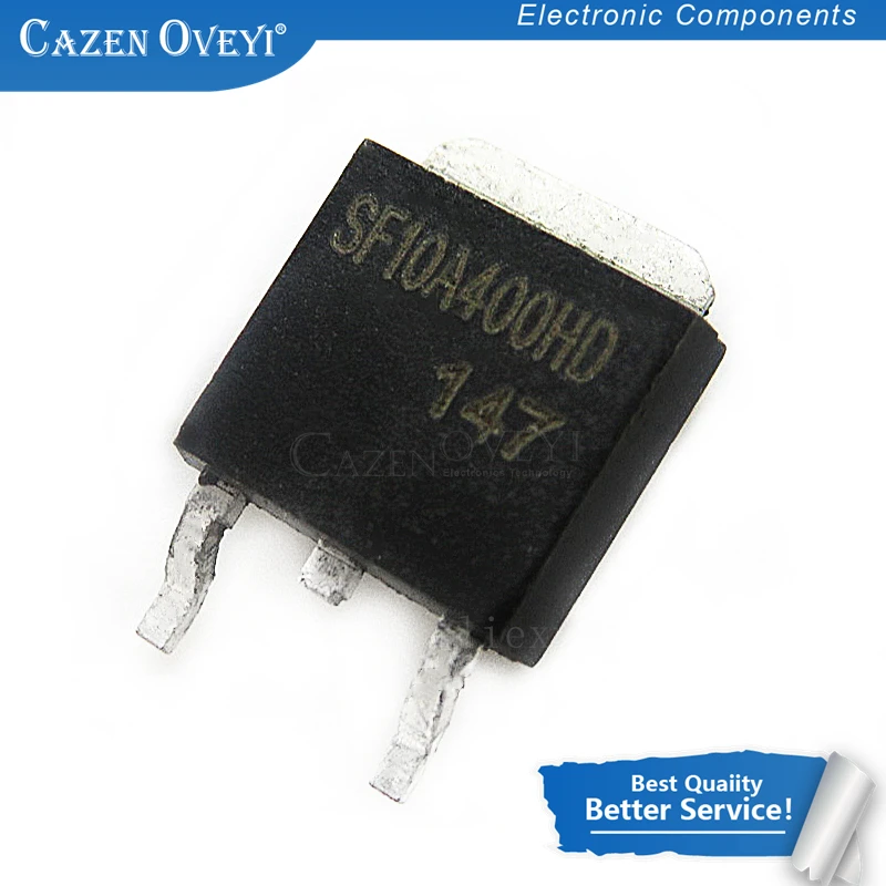 

10pcs/lot SF10A400HD TO-252 SF10A400 TO252 10A400 In Stock