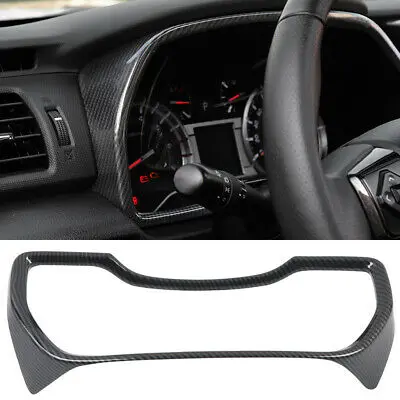 

Carbon Fiber Look Inner Dashboard Frame Cover Trim For Toyota 4Runner 2010-2019