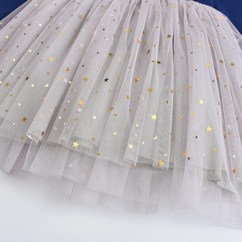 Нарядное платье-пачка для девочки VIKITA детское повседневное платье с единорогом