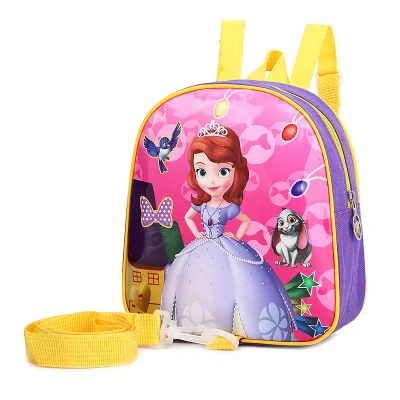 Детский Маленький рюкзак Disney сумка анти Потеря с мультипликационным принтом