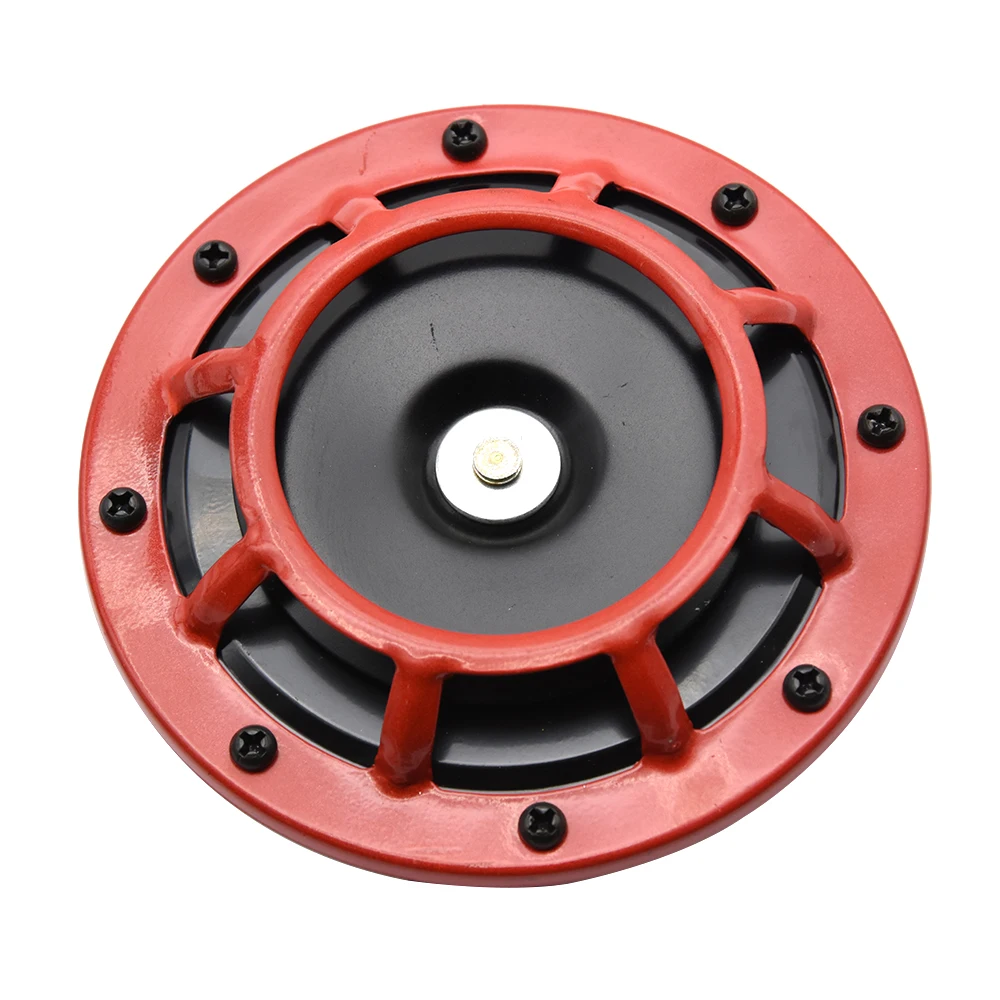 HD Red Hella супер громкий компактный электрический звуковой сигнал воздуха 12 в 115 дБ