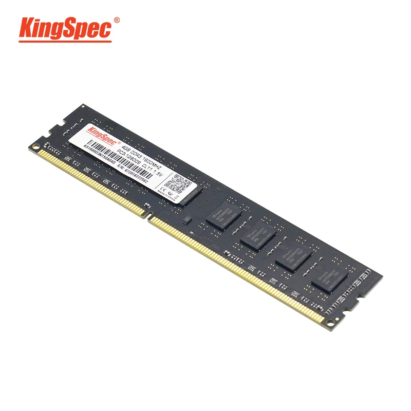 Оперативная память KingSpec Dimm ОЗУ 8 Гб ddr3 для настольного компьютера 4 ГБ Память