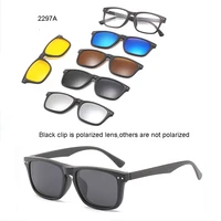 5 lenes magnet sunglasses mirrored sunglasses glasses men polarized custom prescription
