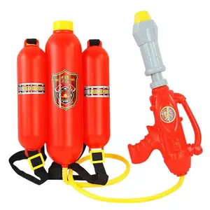 fireman backpack water gun toy sprayer for children pistol water guns for kids beach outdoor toys for summer extinguisher soaker free global shipping