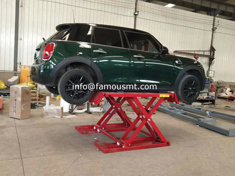 Подъемный ножничный подъемник S-3000C передвижной с двойной платформой |