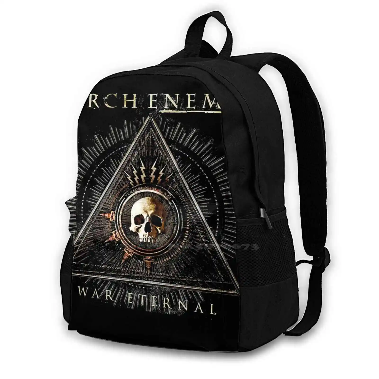 

Arch Enemy Is A Swedish Melodic Death Metal Band Originally A Supergroup From Halmstad Added To The Eu Tour 2021 School Bag Big