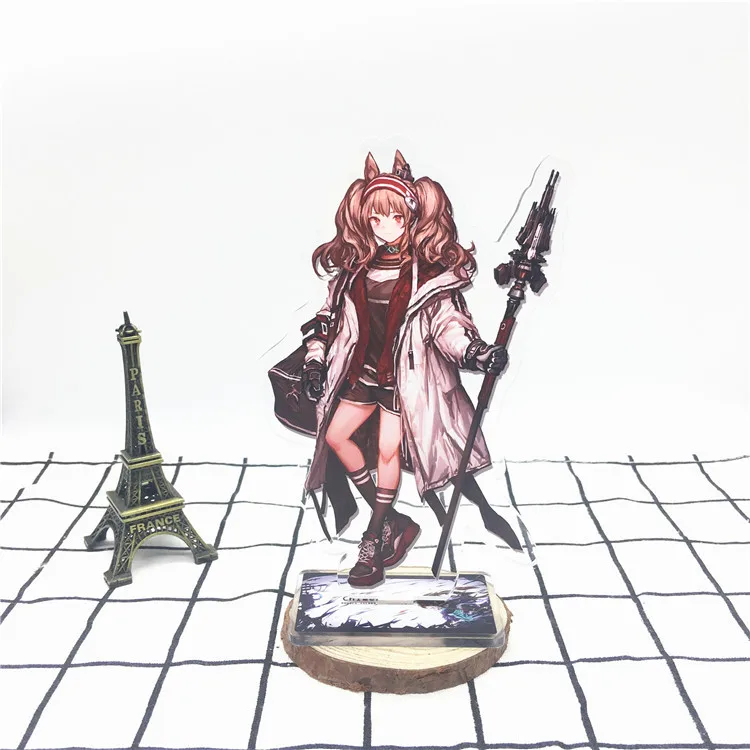 Игра Arknights брелок Amiya Angelina Hoshiguma Соловей осада Техаса Lappland милый забавный мультфильм акриловый брелок ювелирные изделия - Цвет: 7