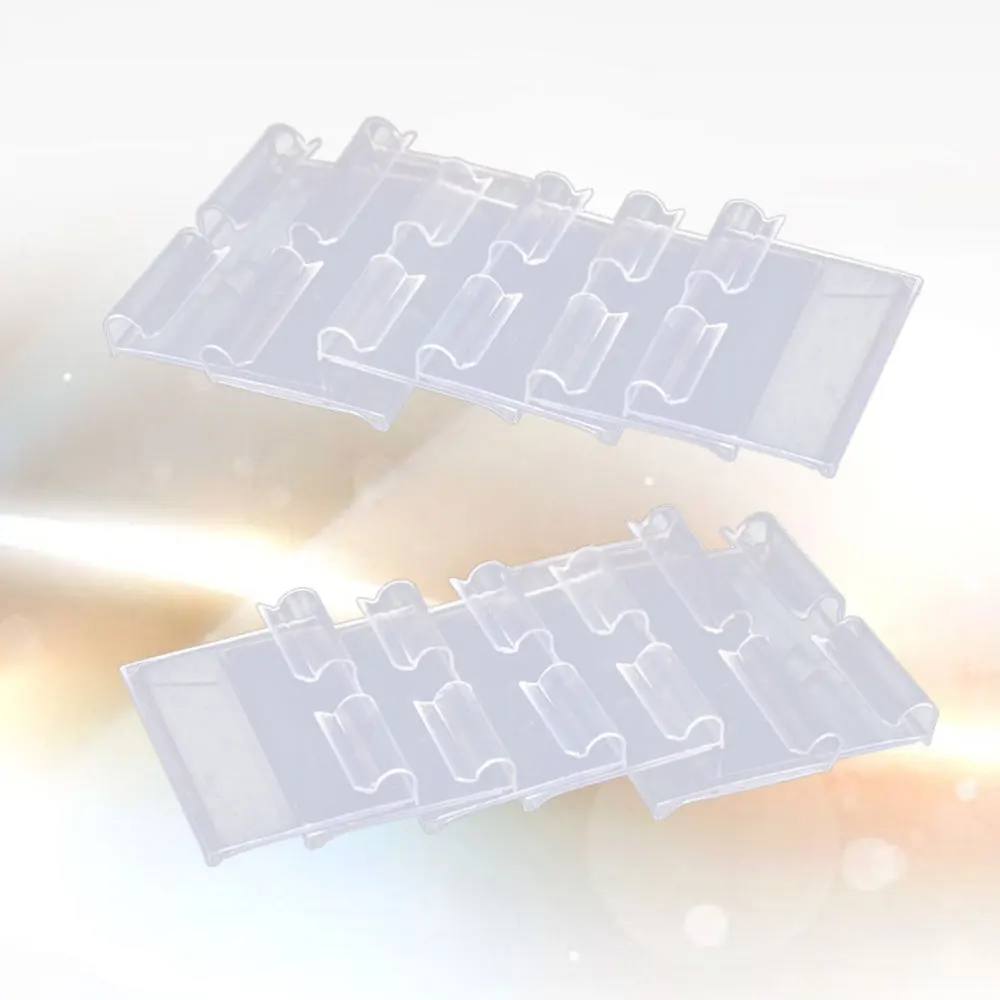 

30PCS Sign Label Holder Wire Shelf Retail Price Tag Label Merchandise Sign Display Holder Stand