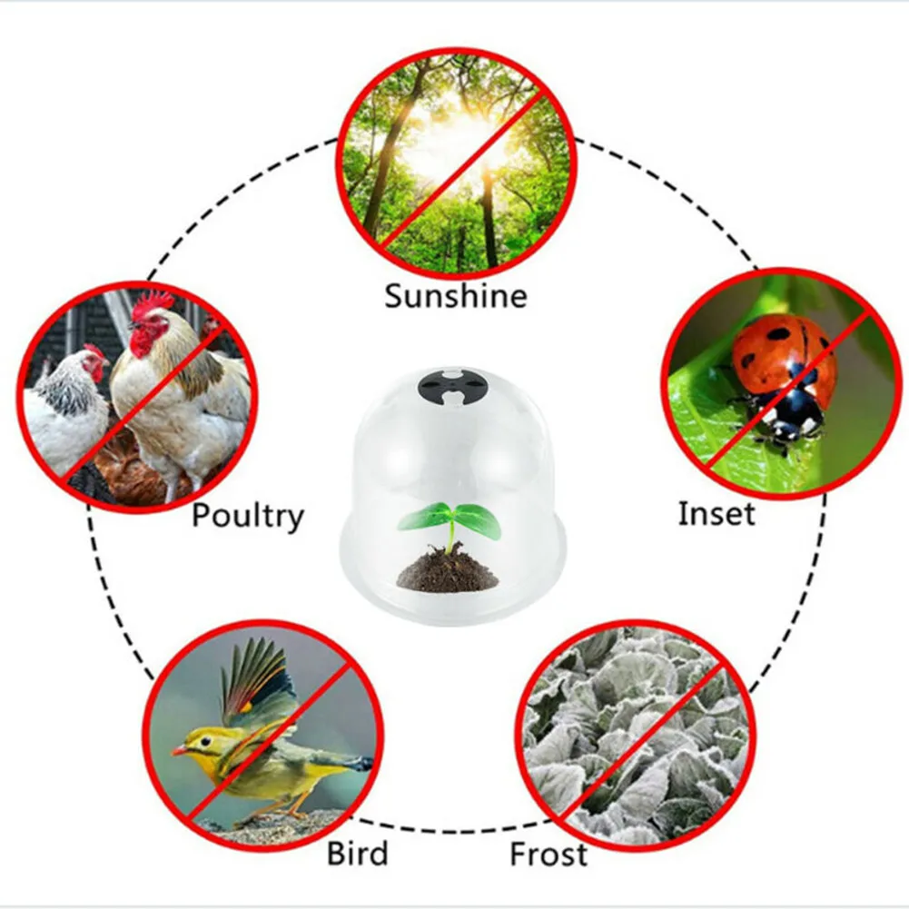 

Weather Plant Covers Cloche Fixed Pins Flower Garden Greenhouse Growing