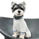 Кружевная дышащая одежда для собак малого и среднего размера, одежда для собак, хлопковый комбинезон для французского бульдога, охлаждающий комбинезон для йорков PC1547