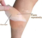 Корректоры для ног силиконовые накладки на ногу мягкие самоклеящиеся для изогнутых или тонких, включая эластичные рукава для ног