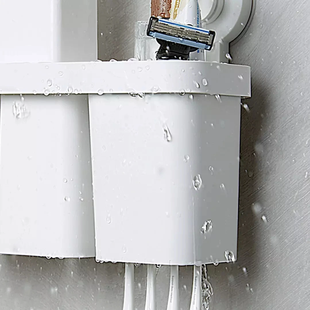 

Xiaomi Magnetic Toothbrush Cup holder hook up bathroom supplies