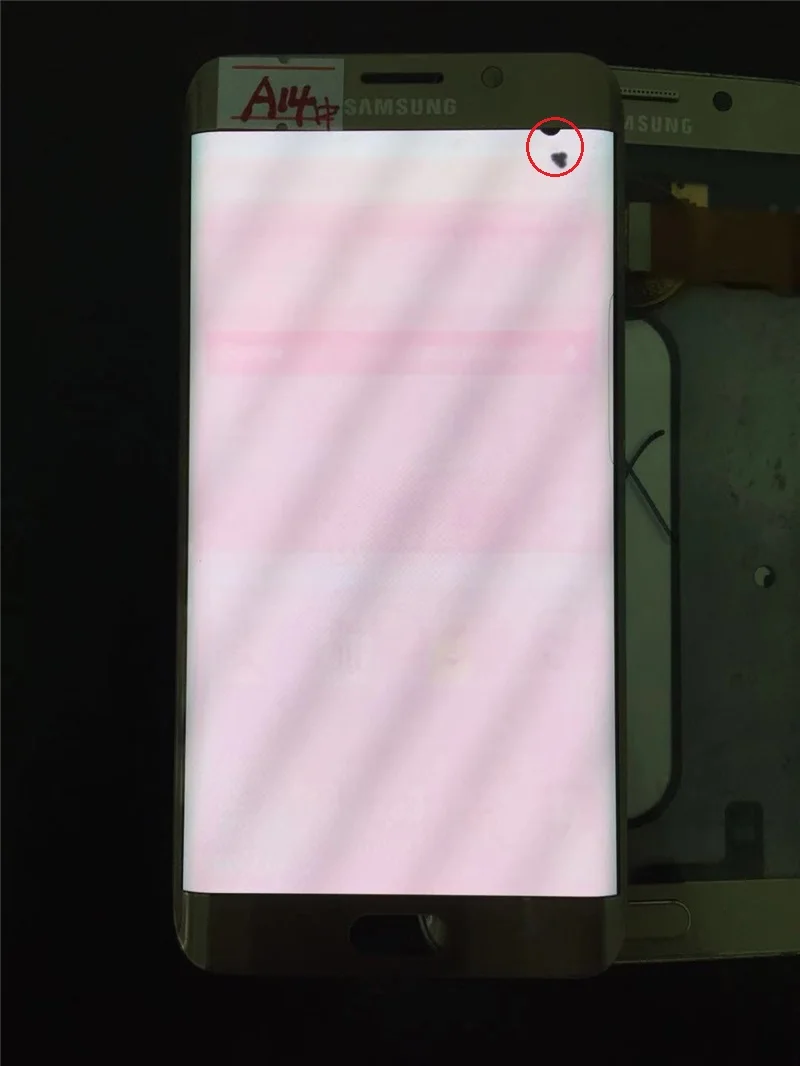 NO.A14 Gold With SBI Для samsung Galaxy S6 Edge Plus lcd G928 G928F дисплей сенсорный экран дигитайзер в сборе для samsung S6 Edge PLUS lcd - Цвет: NO.A14 Gold With SBI
