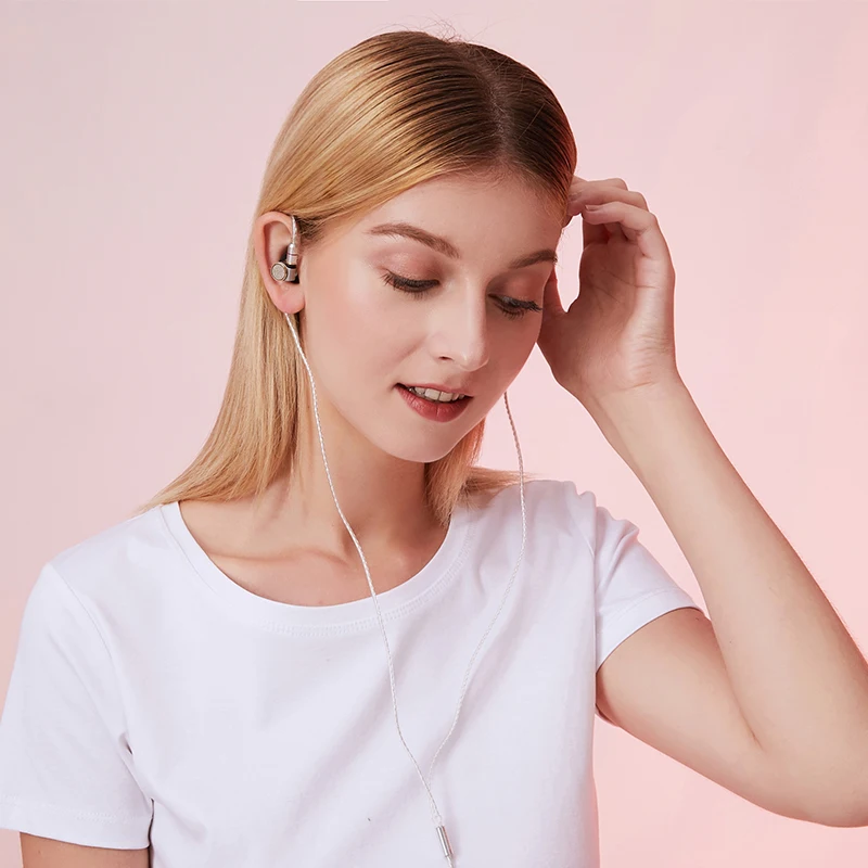 Проводные наушники Astrotec Lyra Hi Fi вкладыши с динамиком металлические высокоточные