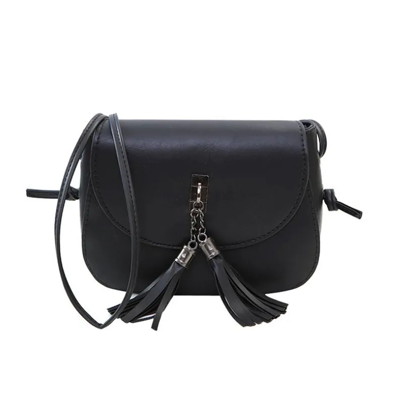 2020 Новое поступление женские сумки-мессенджеры с кисточками винтажные