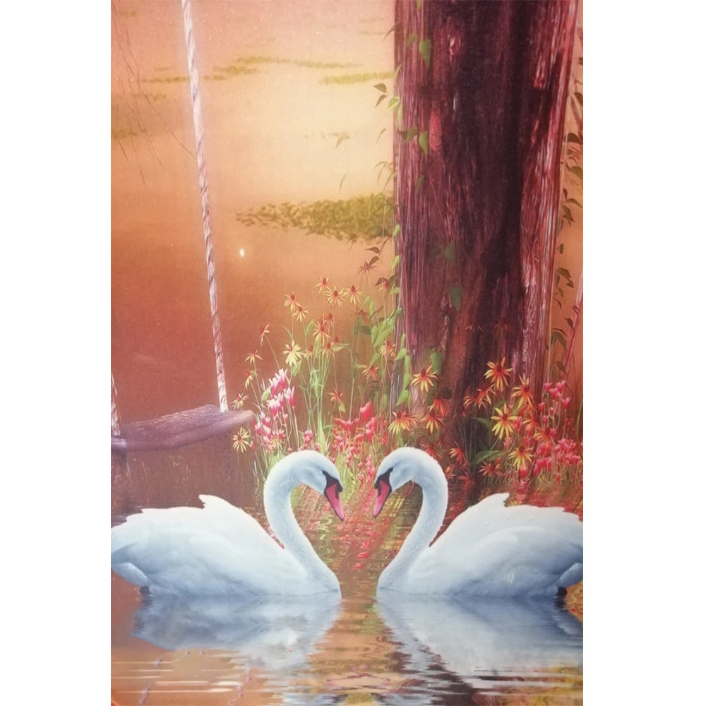 

5D Diamond Painting Animal swan Full Round Diamond Embroidery New Arrival Cross stitch Home decoration Christmas present