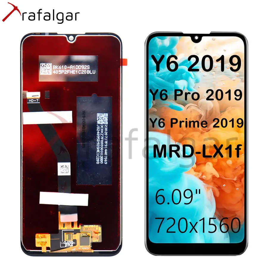Для huawei Y6 ЖК-дисплей сенсорный экран с рамкой Замена для huawei Y6 Pro Y6 Prime ЖК-экран MRD-LX1f LX3