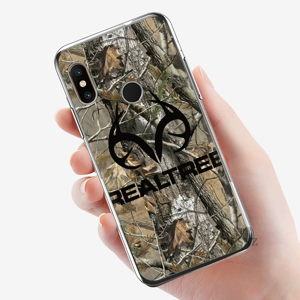 Чехол для телефона Xiaomi mi CC9 CC9E 9T x 2 S 6 8 9 SE A1 A2 5X 6X макс 3 A3 Pro Lite чехол Realtree зёленая