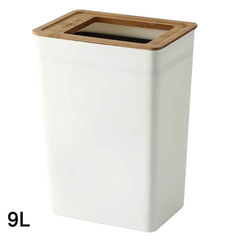 7,5/9L корзина для мусора, корзина для мусора высокого качества, полипропилен, дерево, корзина для отходов, для дома, офиса, корзина для мусора, корзина для мусора, пластиковое ведро для хранения