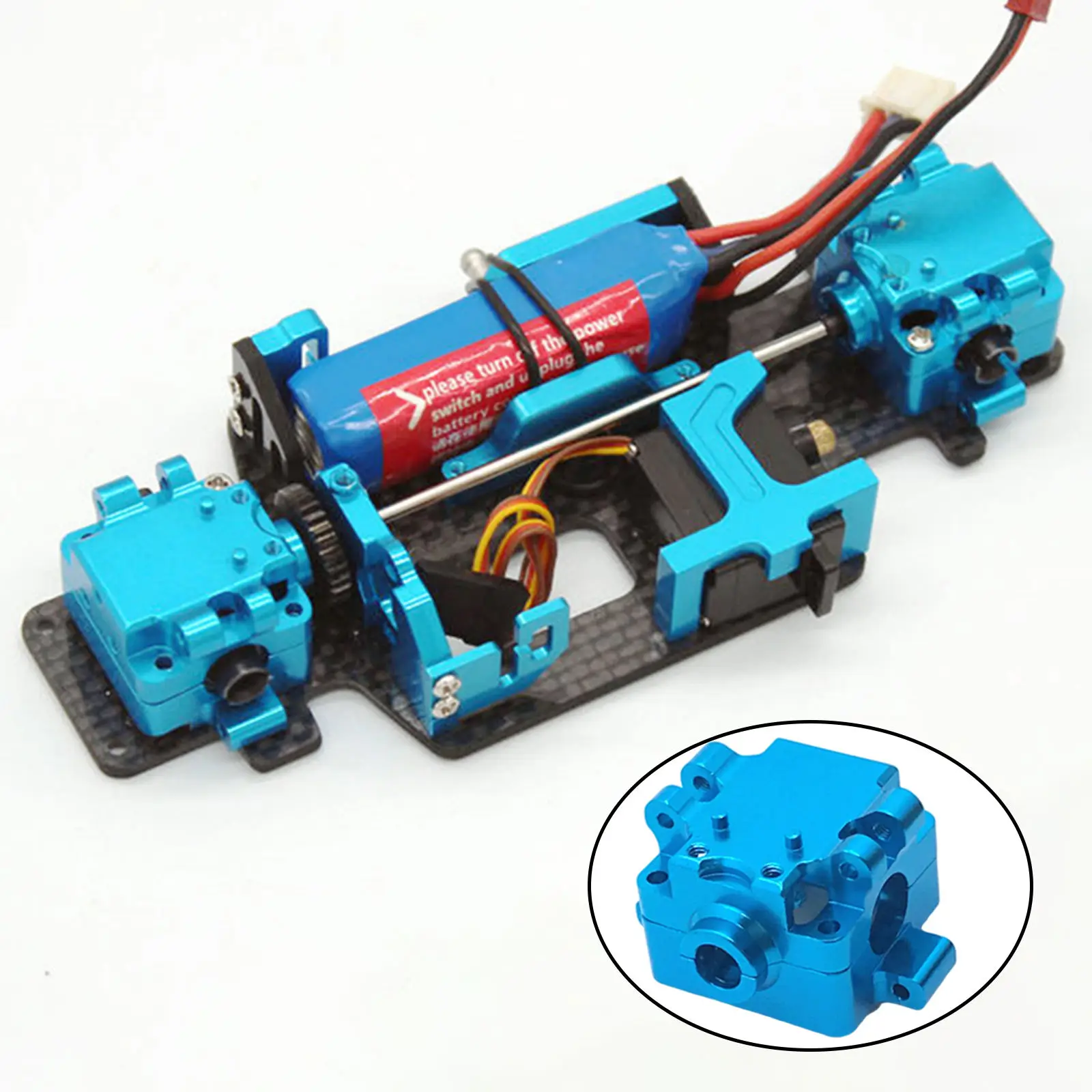 Металлический корпус коробки передач RC для Wltoys K969 K989 аксессуары хобби