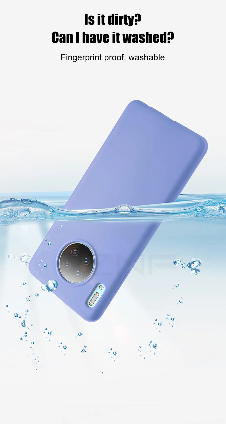 Чехол для телефона ZNP для huawei mate 20 10 30 P10 P20 P30 Pro Lite P Smart Z, жидкий силиконовый чехол для Honor 8x9 10 20 Lite Play