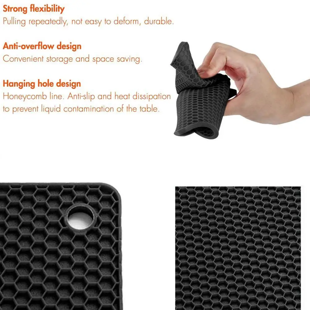 Practical Creative Honeycomb Silicone Baking Mat Nonstick Pan Pad Cooking Oven Tray Kitchen Bakeware Gadgets | Дом и сад