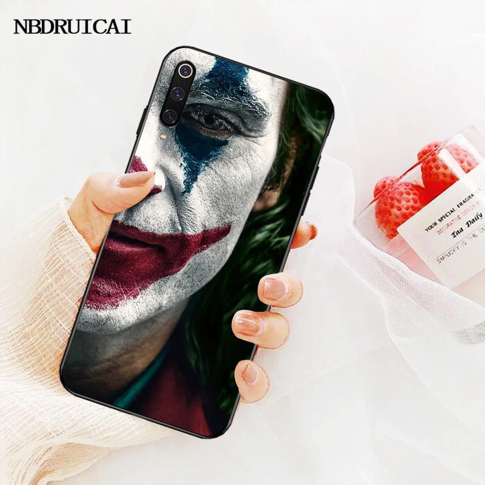 

NBDRUICAI 2019 Joker Joaquin Phoenix movie Black Soft Shell Phone Case Capa For vivo v11 Pro 2019 X20 X9 Plus X23 x play 6 case
