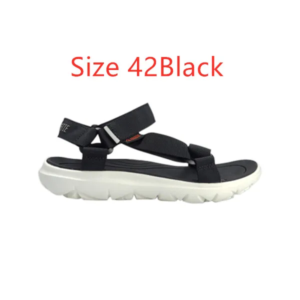 Size 42Black Xiaomi Mijia FREETIE/волшебные сандалии с изогнутым ремешком; нескользящие износостойкие сандалии с пряжкой; подходит для весны и лета 0 - Цвет: Size 42Black