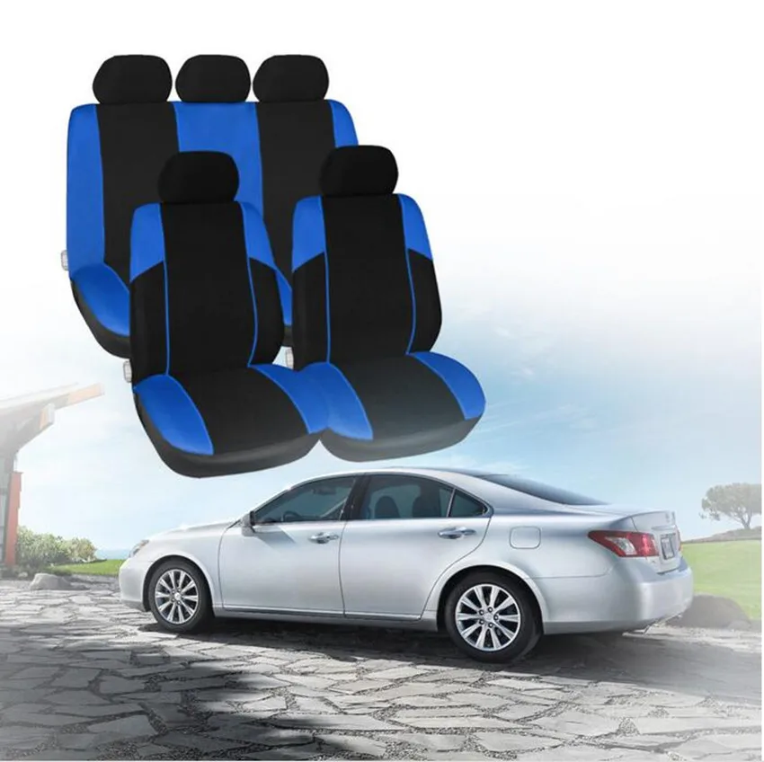 Универсальные автомобильные чехлы на сиденья аксессуары для Renault Logan Honda Vw Toyota Lada