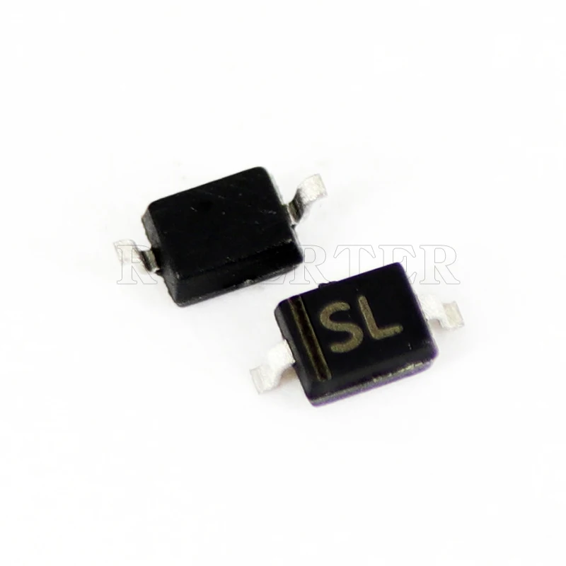 20 шт./лот диод Schottky B5819WS SL SOD-323 40 в 1A VF = 0 9 @ 3A | Электронные компоненты и