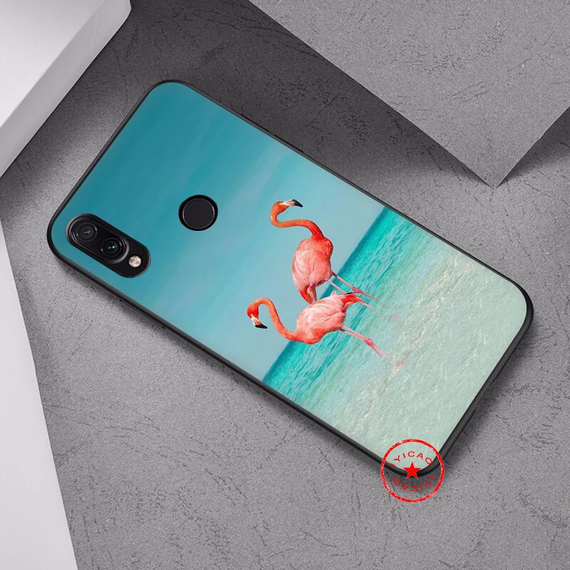 IYICAO Фламинго натуральный мягкий чехол для Xiaomi Redmi Note 8 7 6 5 Pro 5A 4X Мягкий Силиконовый