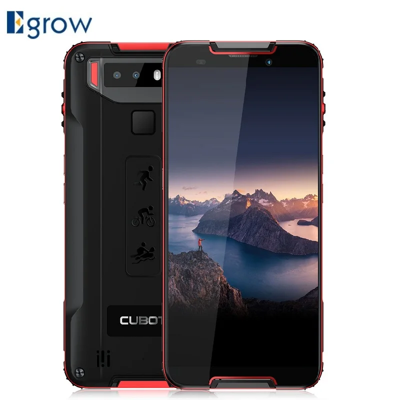 Чехол для Cubot Quest 5,5 ''HD+ IP68 Водонепроницаемый 4 GB 64 GB смартфон Android 9,0 MT6762 Восьмиядерный Поддержка Магнитный NFC пылезащитный чехол для мобильного телефона