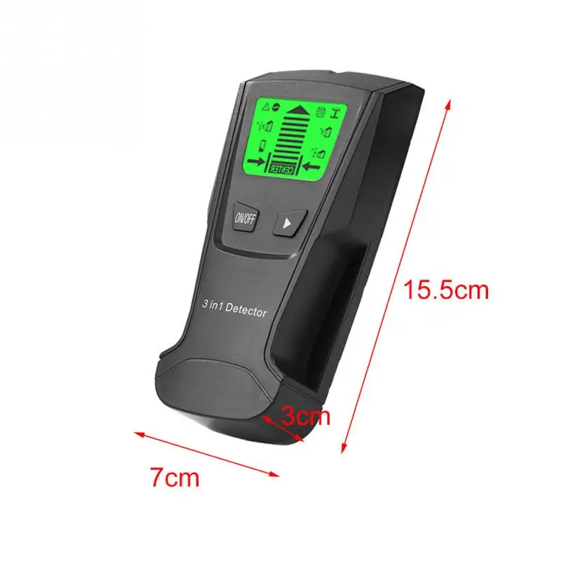 

Wood stem center detector metal detector Tool LED Display Wall Scanner Digital Metal Detector 3 In 1 Wood Studs AC Wire