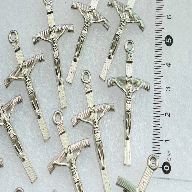 Винтажный браслет с крестом Иисуса цепочка подвеской ювелирные изделия|Шармы| |