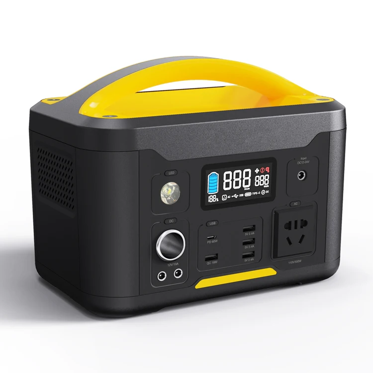 

High quality environmental protection 515wh portable battery pack 220v camping generator power station