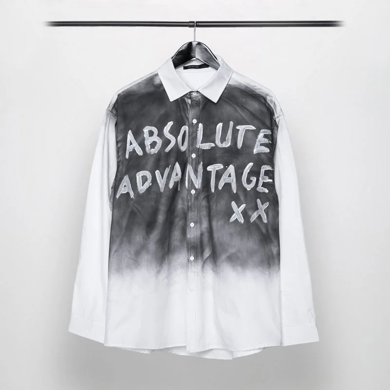 

Рубашка Seak мужская повседневная, уличная одежда в стиле хип-хоп, белая, размеры XL, весна-лето