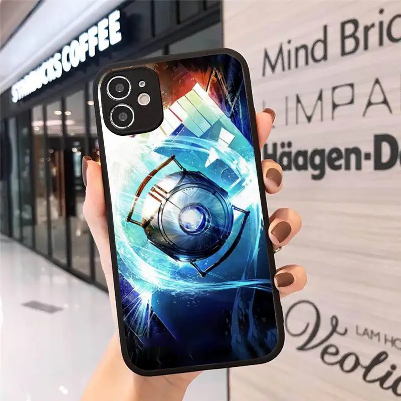 

Art fashion new Portal 2 Phone Case Matte Transparent for iPhone 7 8 11 12 s mini pro X XS XR MAX Plus cover funda