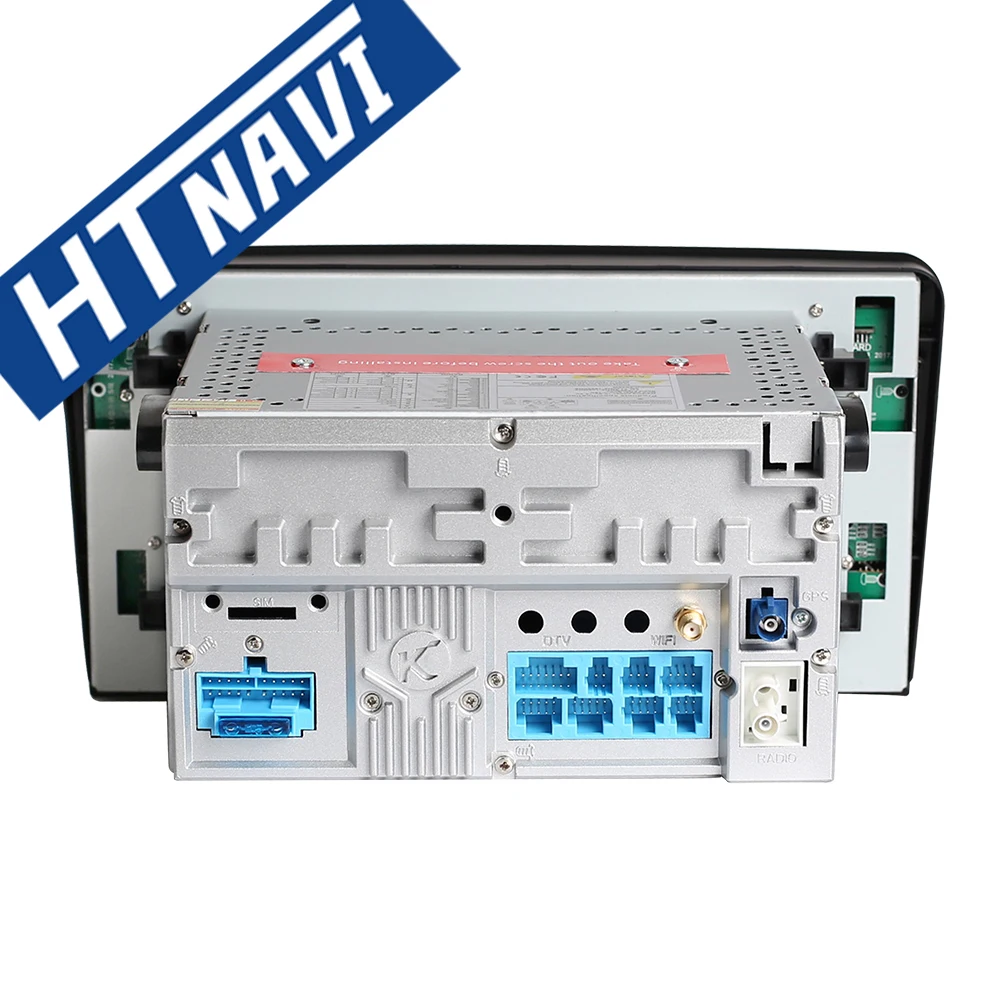 Восьмиядерный автомобильный DVD с сенсорным экраном Автомобильный Радио два Din