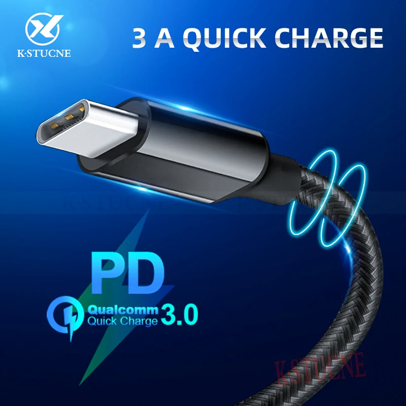 Usb type-C-usb type-C кабель для samsung Galaxy S9 Plus 60 Вт PD Быстрая зарядка usb type-C кабель для передачи данных для Macbook USB шнур