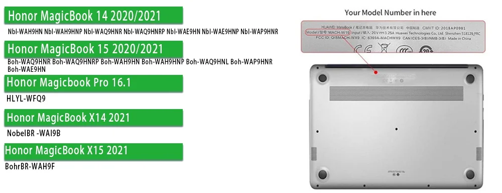 чехол для huawei honor magicbook 14 15 2020 2021pro 161 чехол для