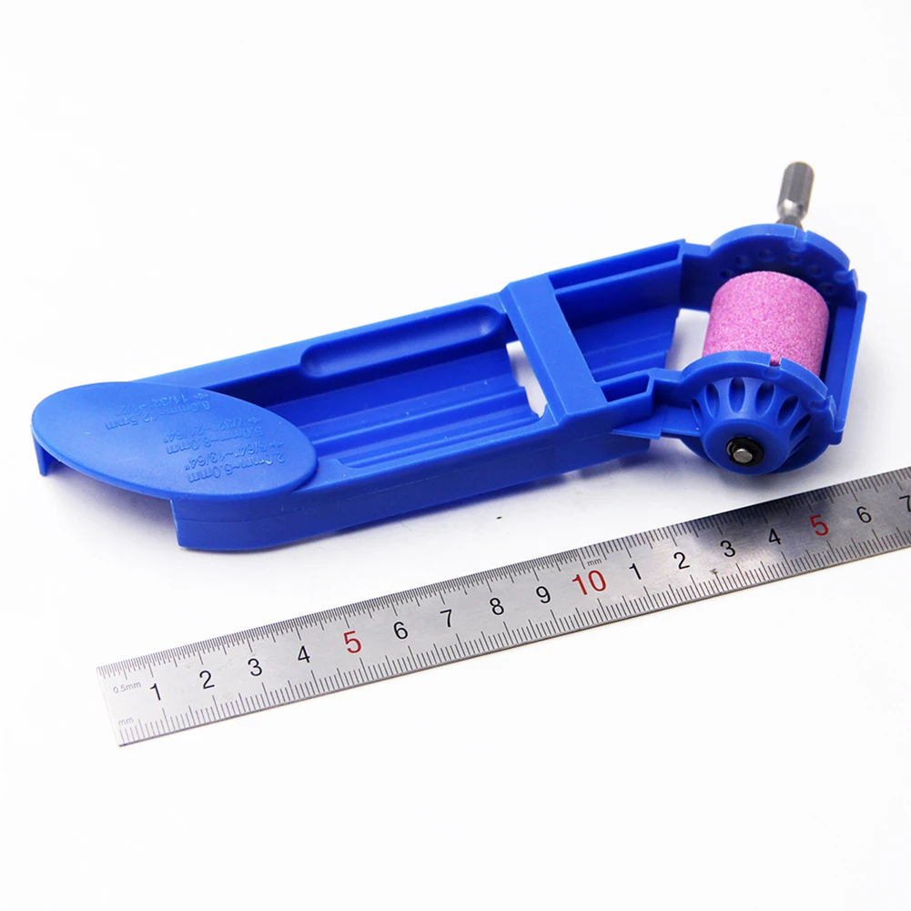 

1 Set 2.0-12.5mm Powered Tool Corundum Grinding Wheel Drill Bit Sharpener Titanium Drill Portable Drill Bit Powered Tool Parts